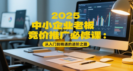 2025中小企业老板竞价推广必修课：从入门到精通的进阶之路_创副业
